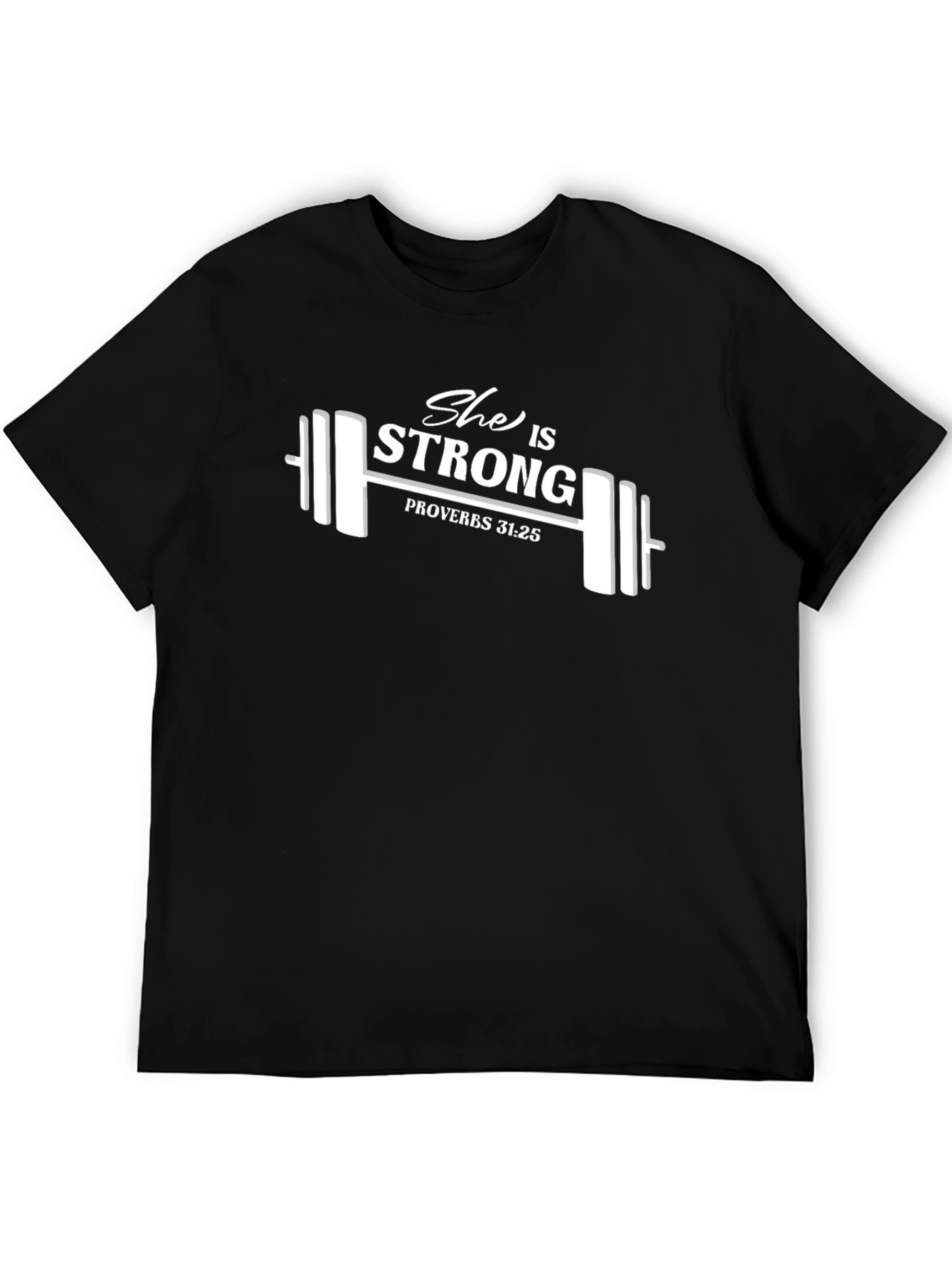 She is Strong Proverb T-Shirt