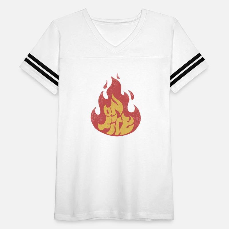 On fire