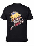 Funny Nurse Cartoon Graphic T-Shirt