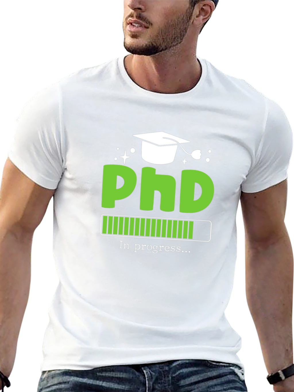 PhD In Progress Graphic Tee