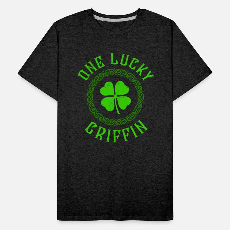 One Lucky Griffin Irish Family Four Leaf Clover
