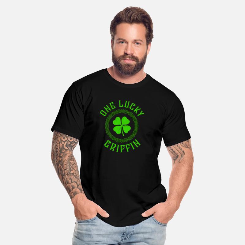 One Lucky Griffin Irish Family Four Leaf Clover