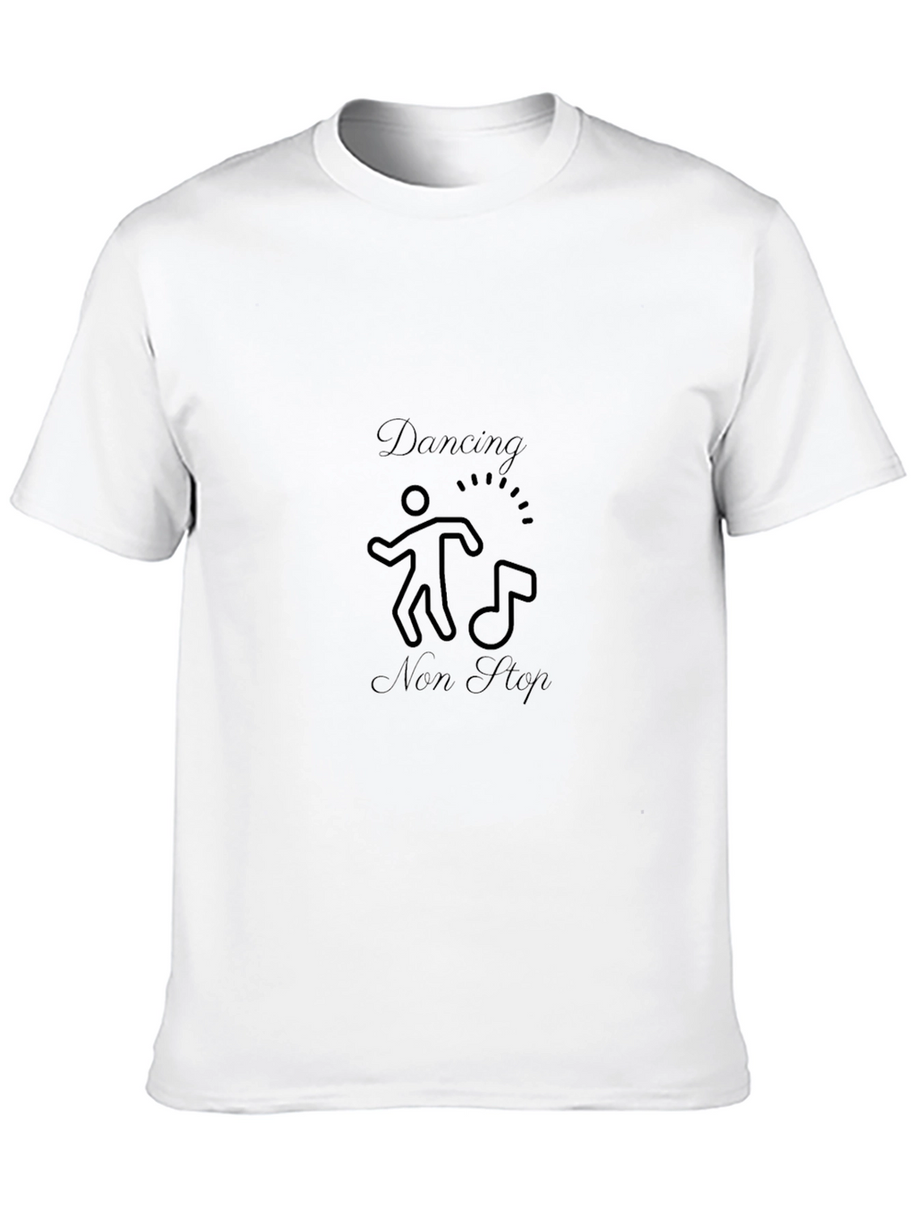 Dancing Non Stop Black T-Shirt