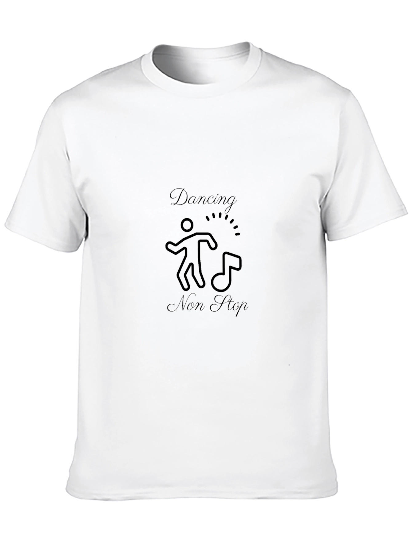 Dancing Non Stop Black T-Shirt