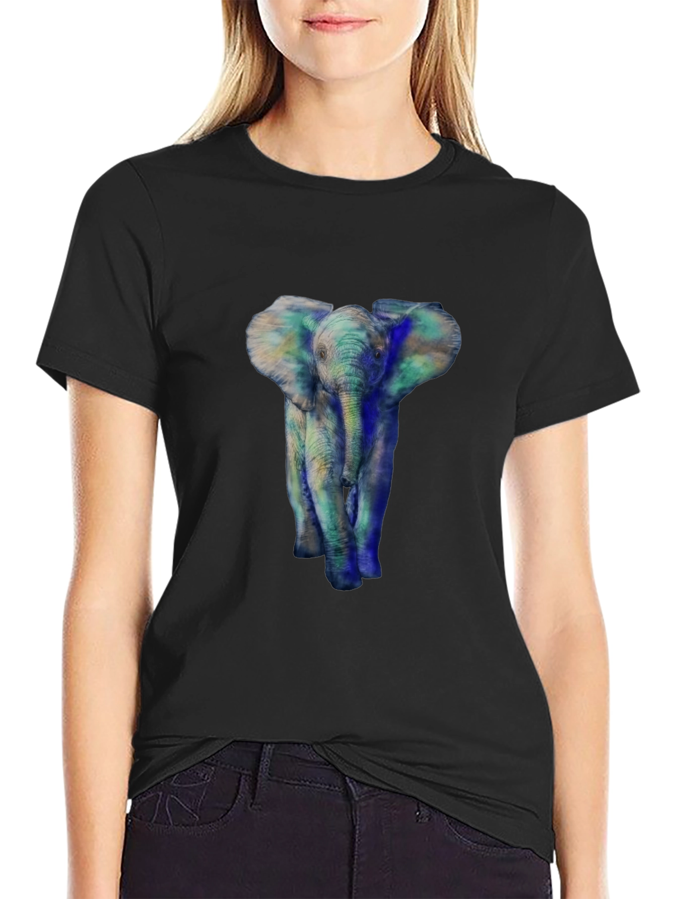 Elephant Graphic Tee - Unique Design