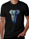 Elephant Graphic Tee - Unique Design
