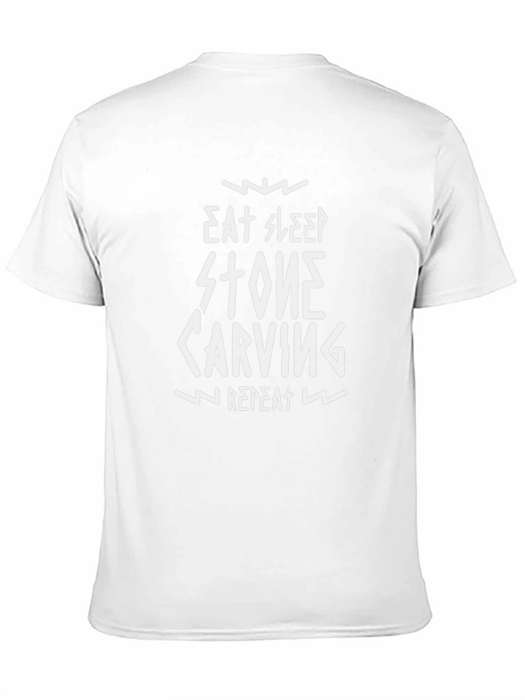 Eat Sleep Stone Carving Repeat T-Shirt