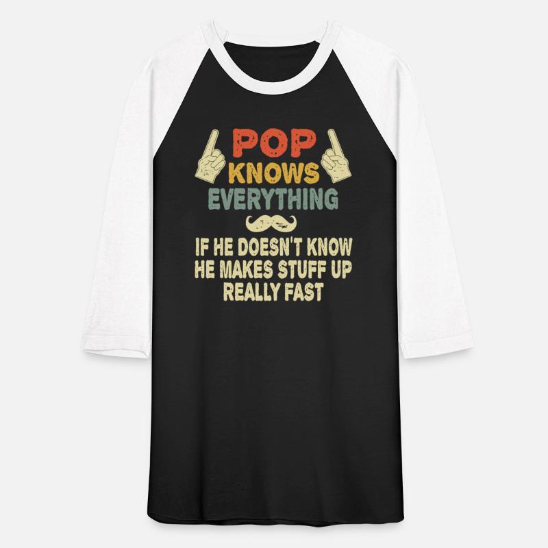 Opa Knows Everything Vintage Funny Grandpa Gift