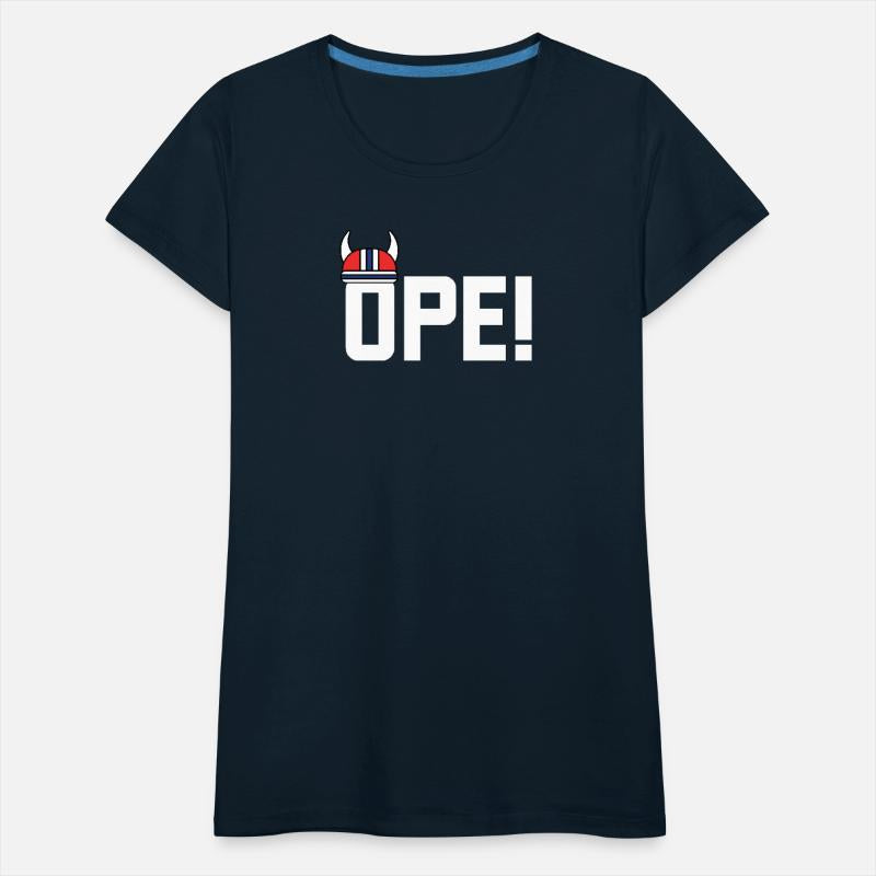 Ope! helmet Funny Midwestern saying
