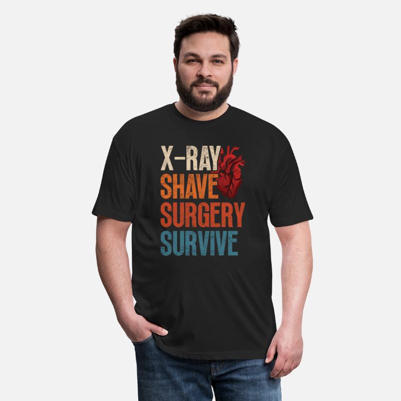 Open Heart Surgery XRay Shave Surgery Survive