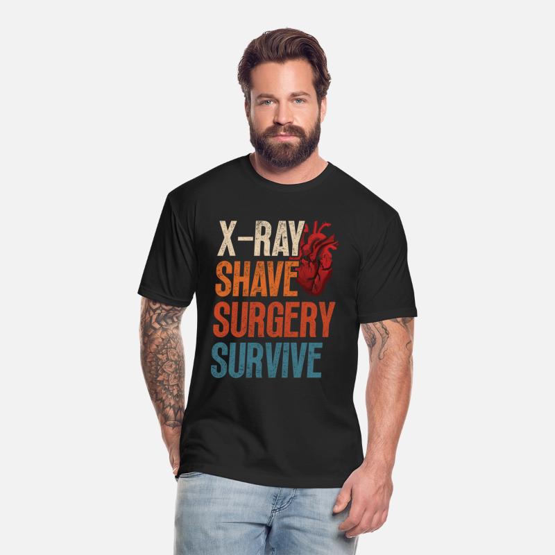 Open Heart Surgery XRay Shave Surgery Survive