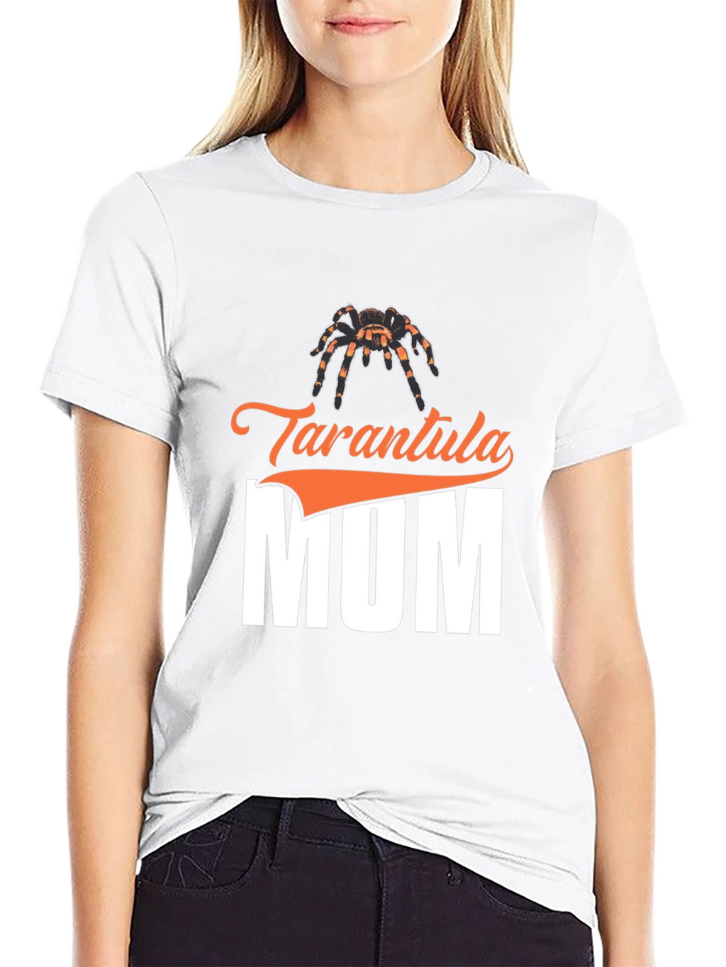 Tarantula Mom Graphic T-Shirt - Arachnid Lover Tee