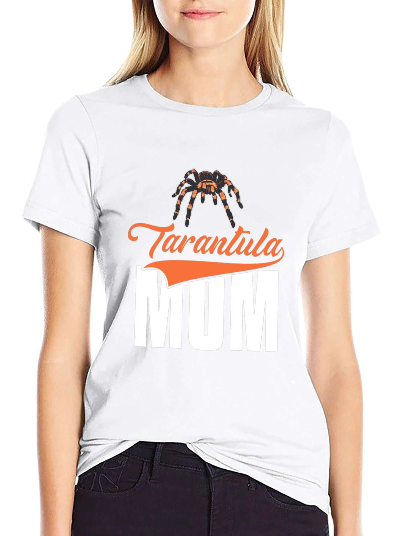 Tarantula Mom Graphic T-Shirt - Arachnid Lover Tee