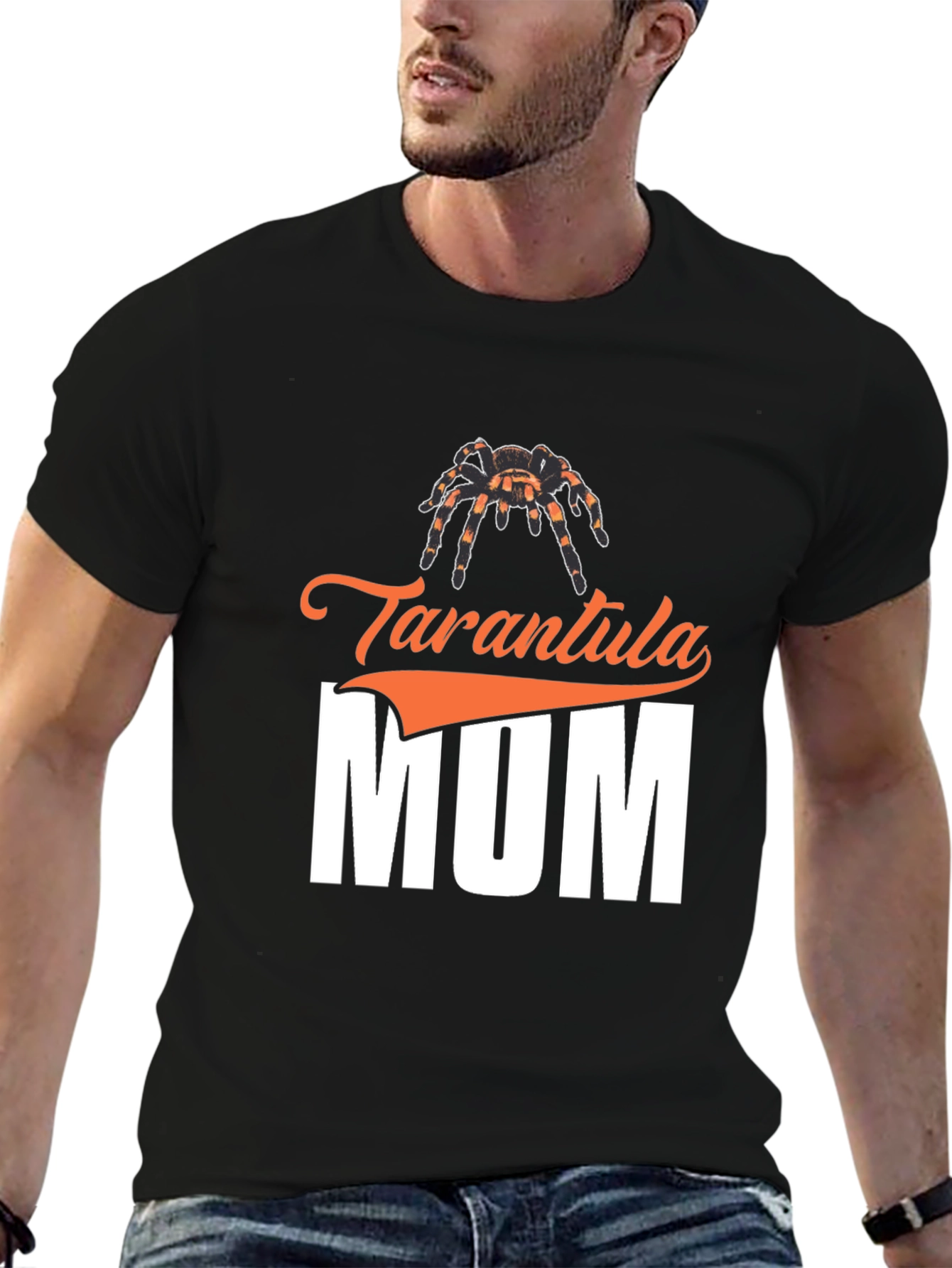 Tarantula Mom Graphic T-Shirt - Arachnid Lover Tee