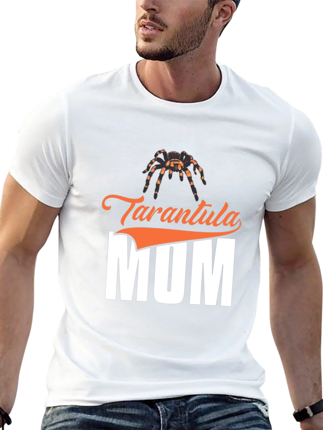 Tarantula Mom Graphic T-Shirt - Arachnid Lover Tee