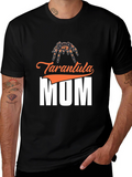 Tarantula Mom Graphic T-Shirt - Arachnid Lover Tee