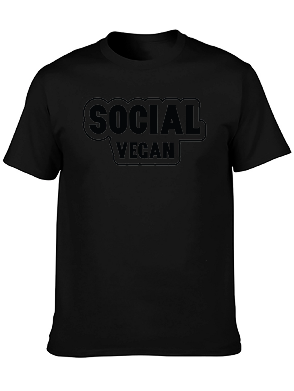 Social Vegan Graphic T-Shirt - Comfortable Everyday Wear