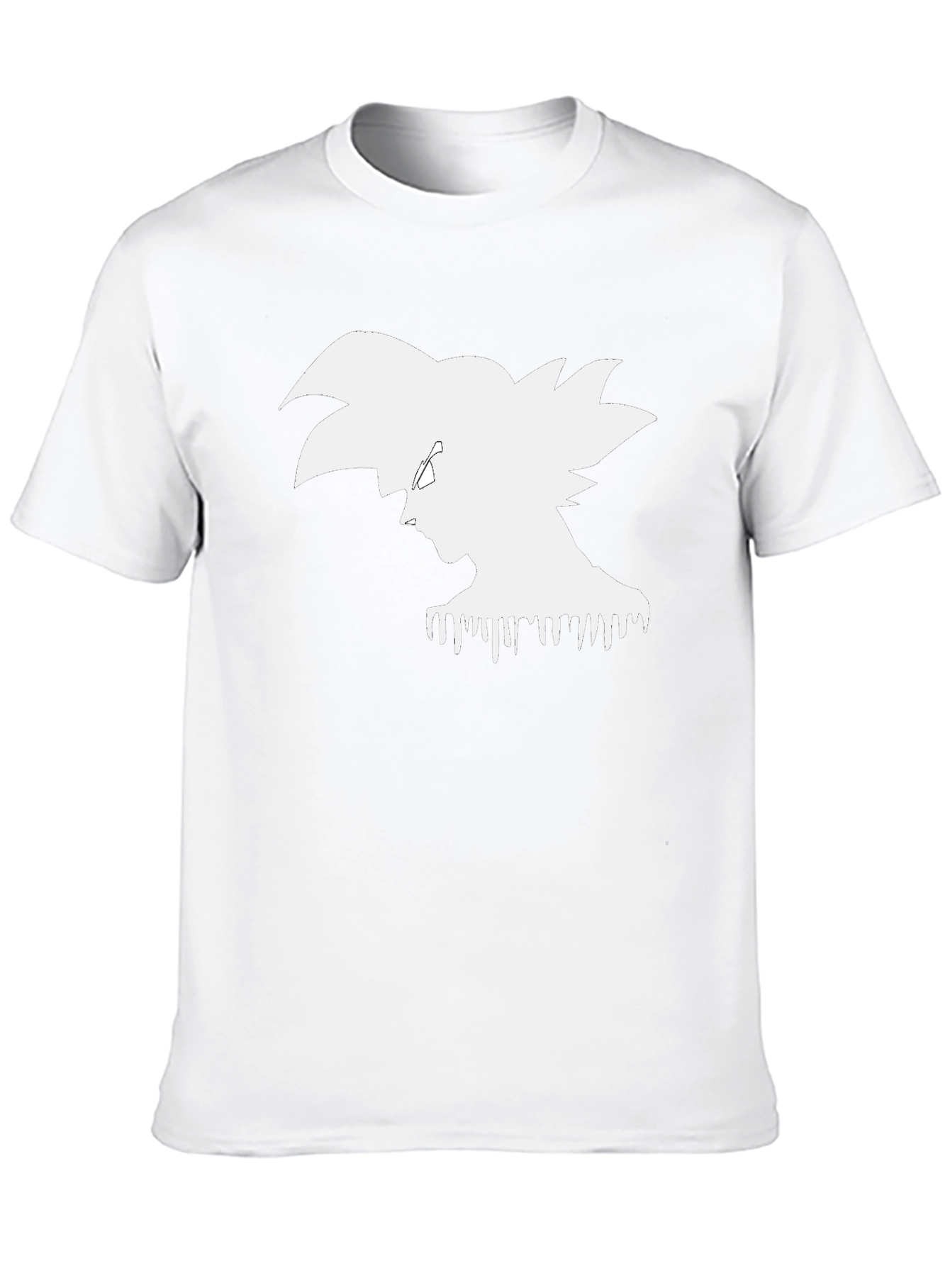 Anime Silhouette Graphic Tee