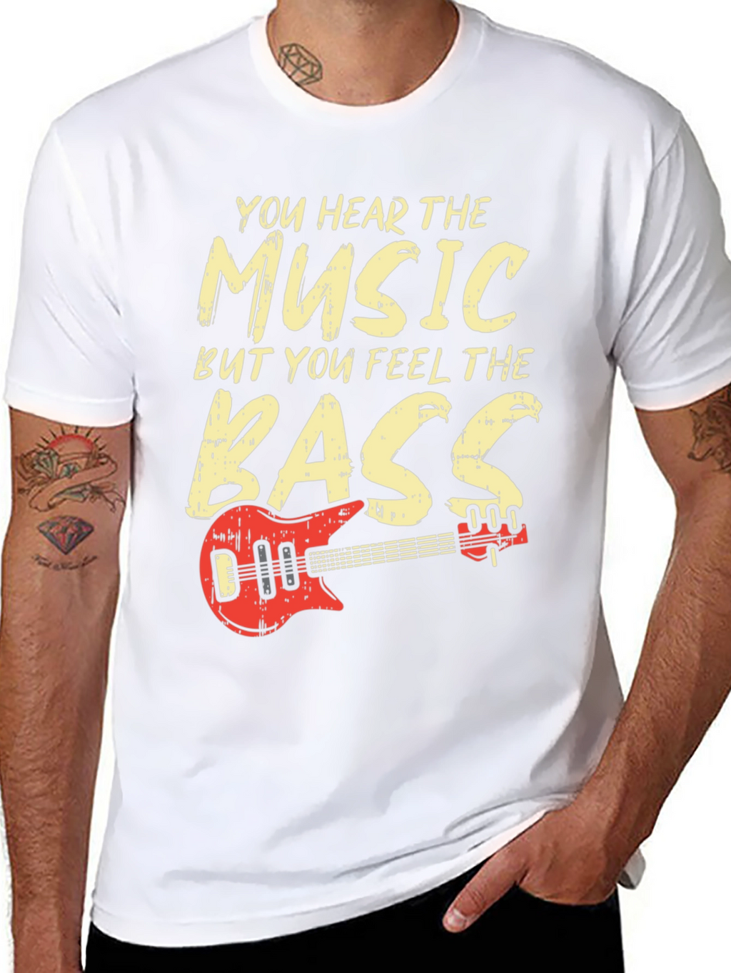 You Hear the Music Feel the Bass T-Shirt