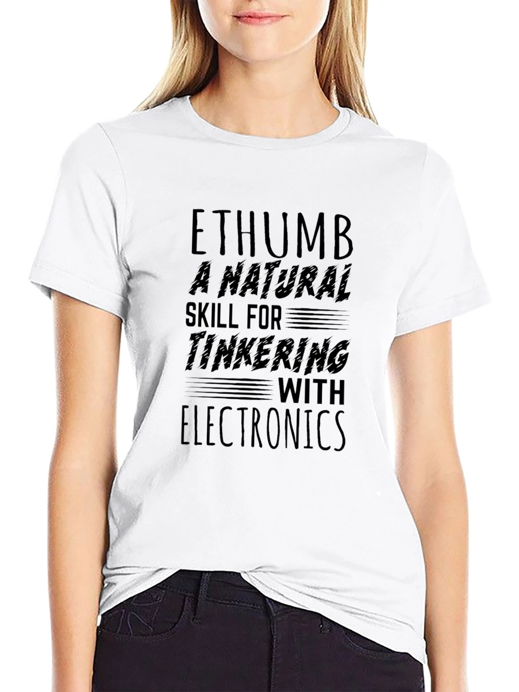 Ethumb Natural Skill Electronics T-Shirt