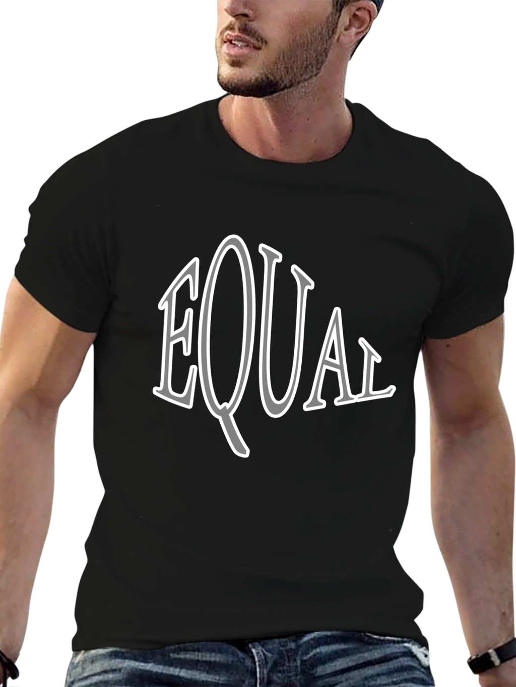 Equal Rights Graphic T-Shirt - Unisex Black Tee