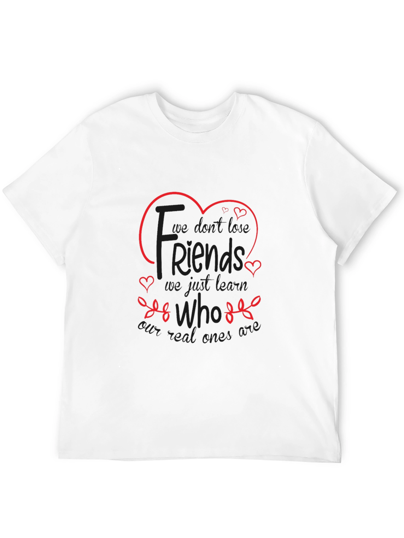 Friendship Heart Graphic T-Shirt