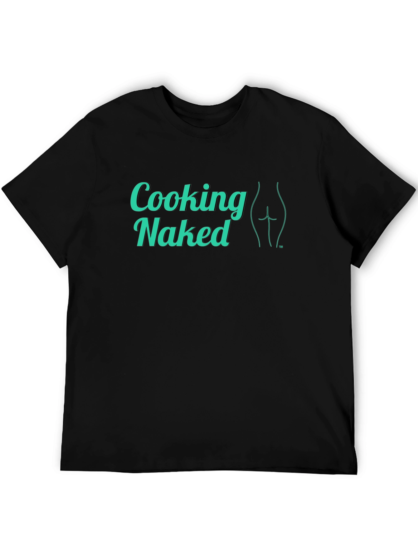 Cooking Naked T-Shirt - Cheeky Graphic Tee