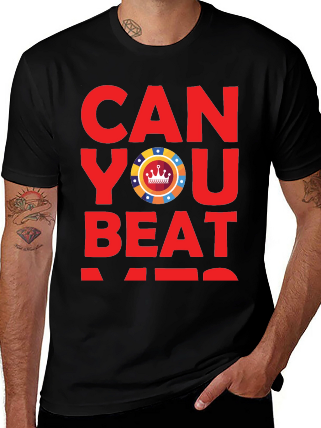 Can You Beat Me? Poker T-Shirt