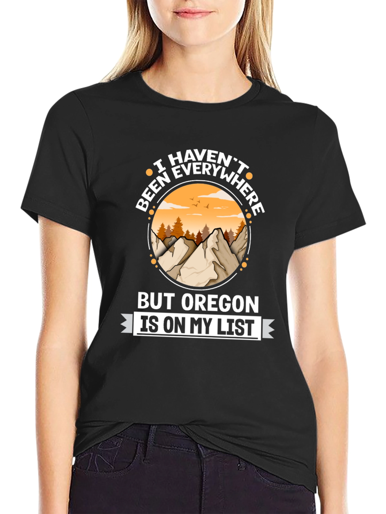 Oregon Bucket List T-Shirt - Travel Adventure Tee