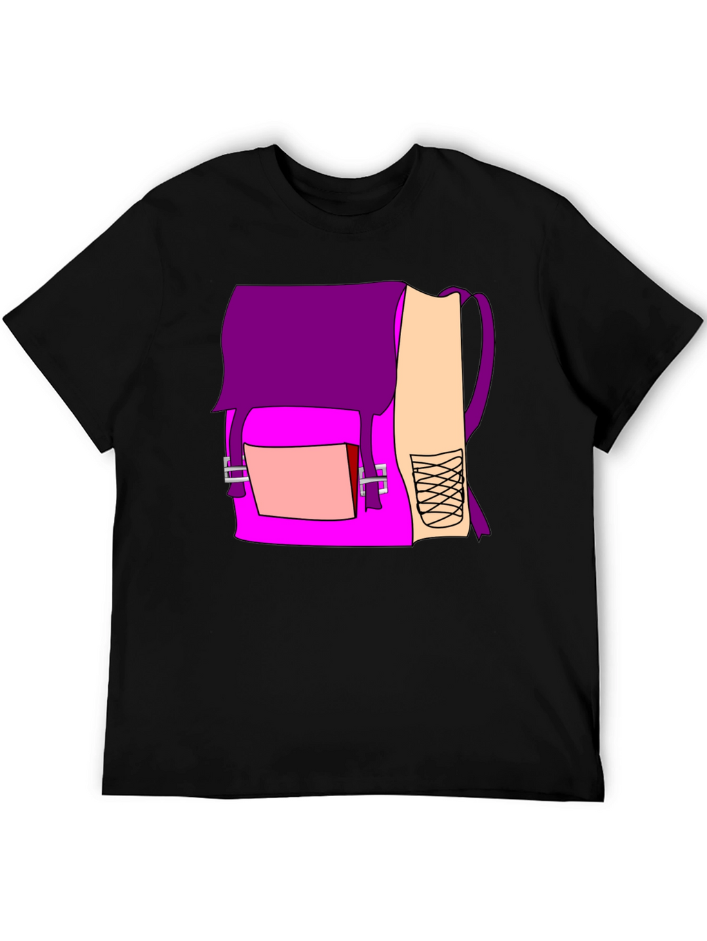 Purple Backpack Graphic Tee