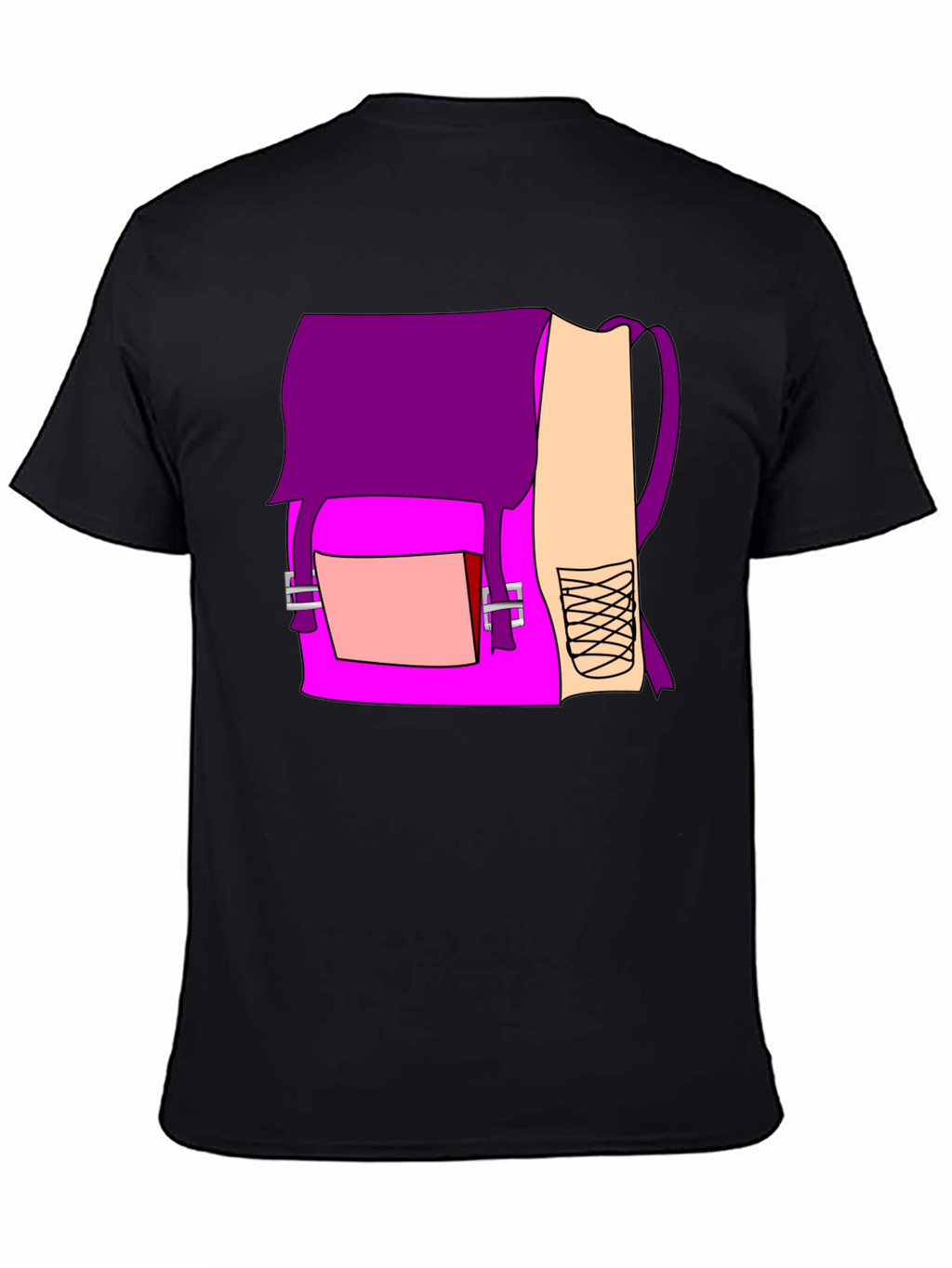 Purple Backpack Graphic Tee