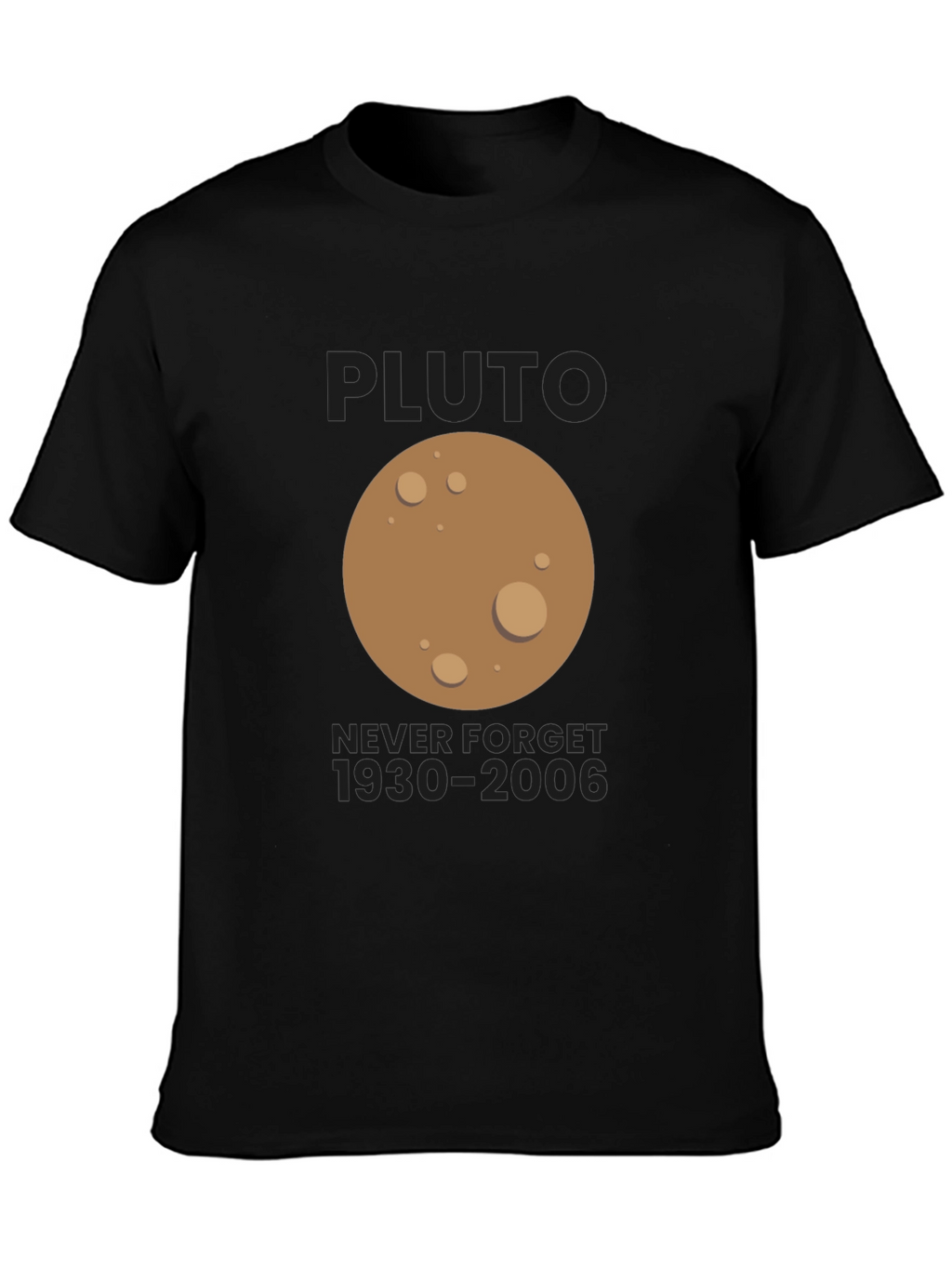 Pluto Never Forget T-Shirt