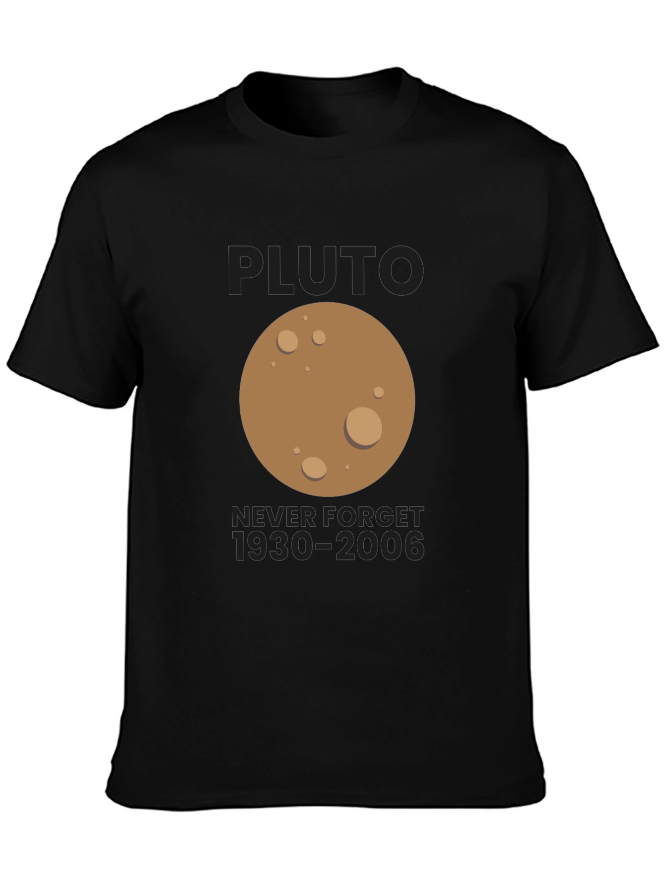Pluto Never Forget T-Shirt