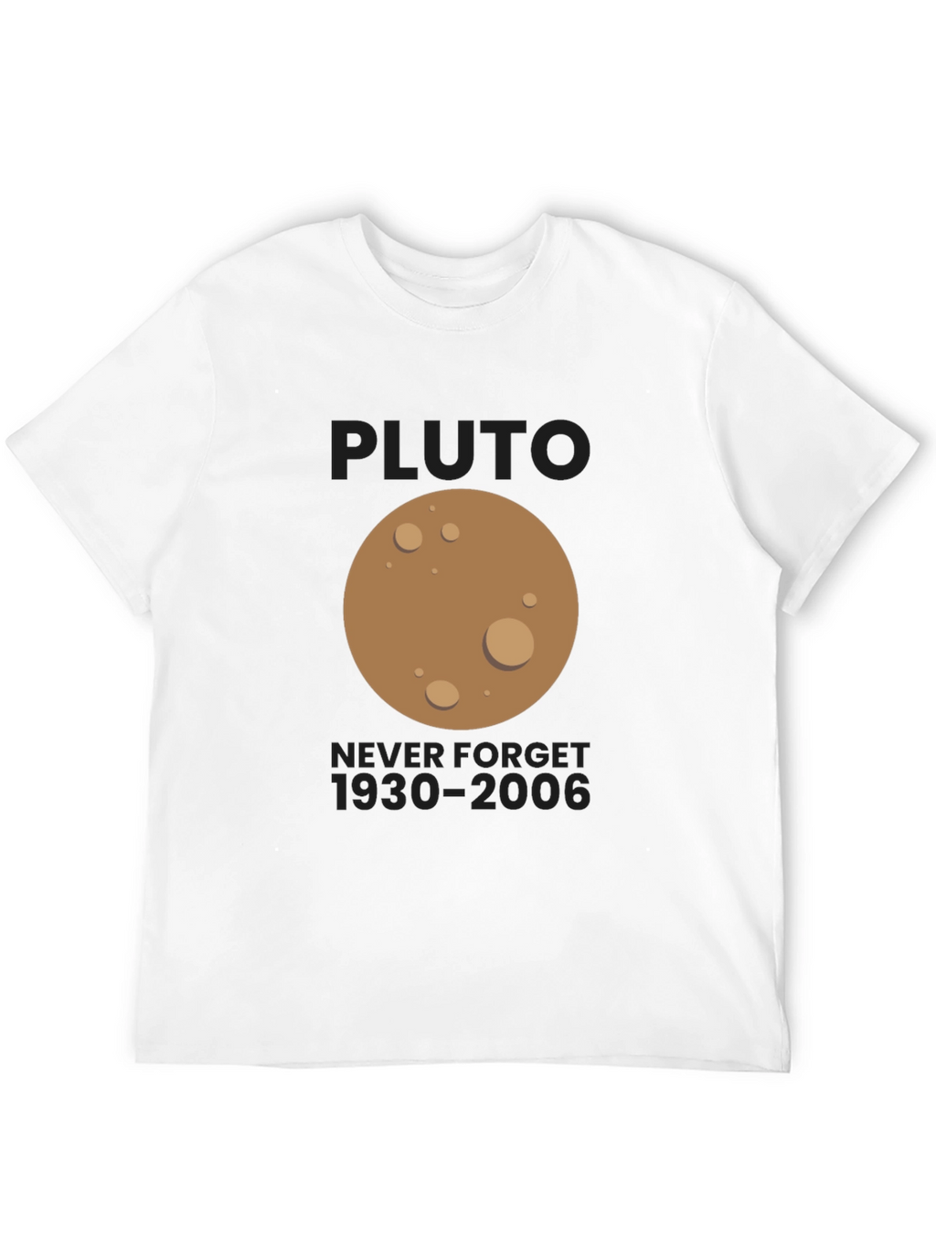 Pluto Never Forget T-Shirt
