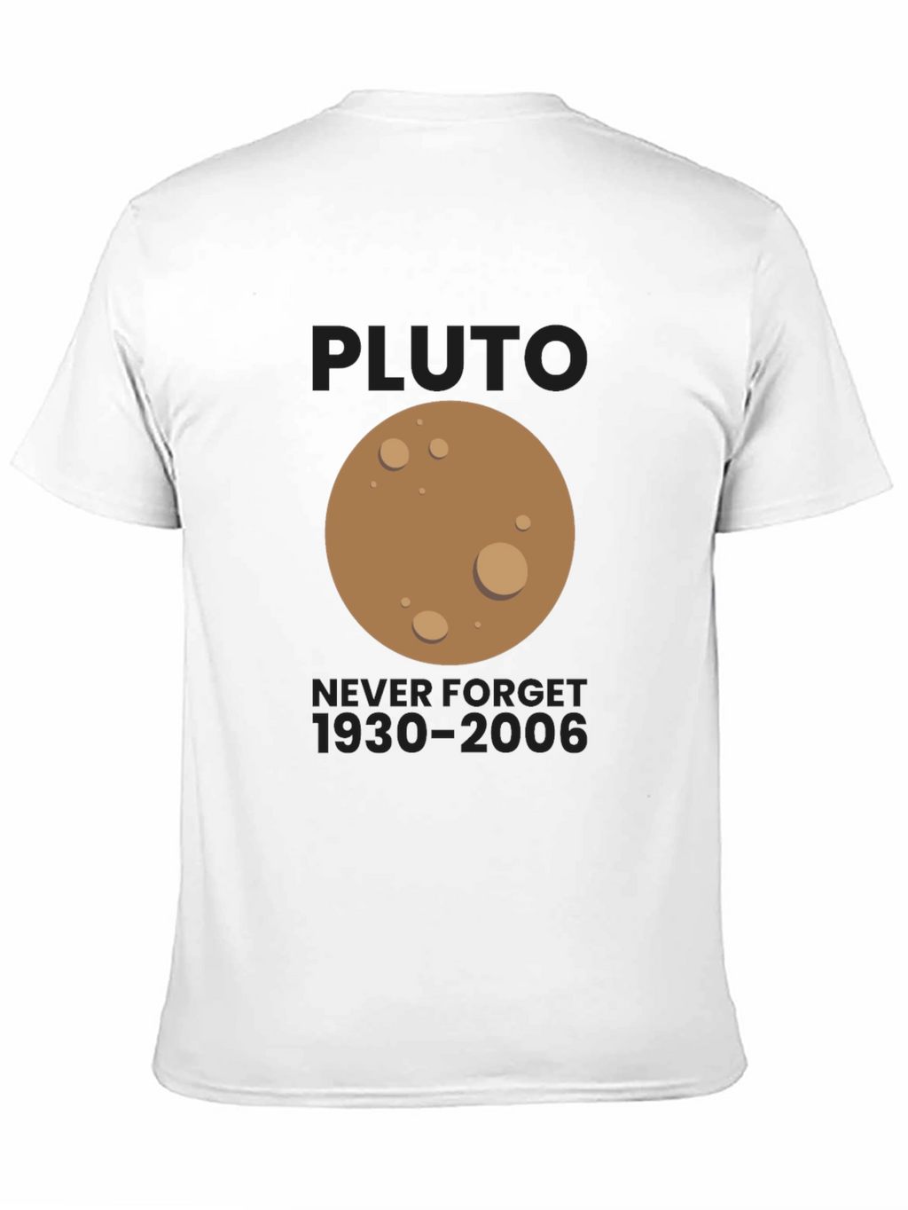 Pluto Never Forget T-Shirt