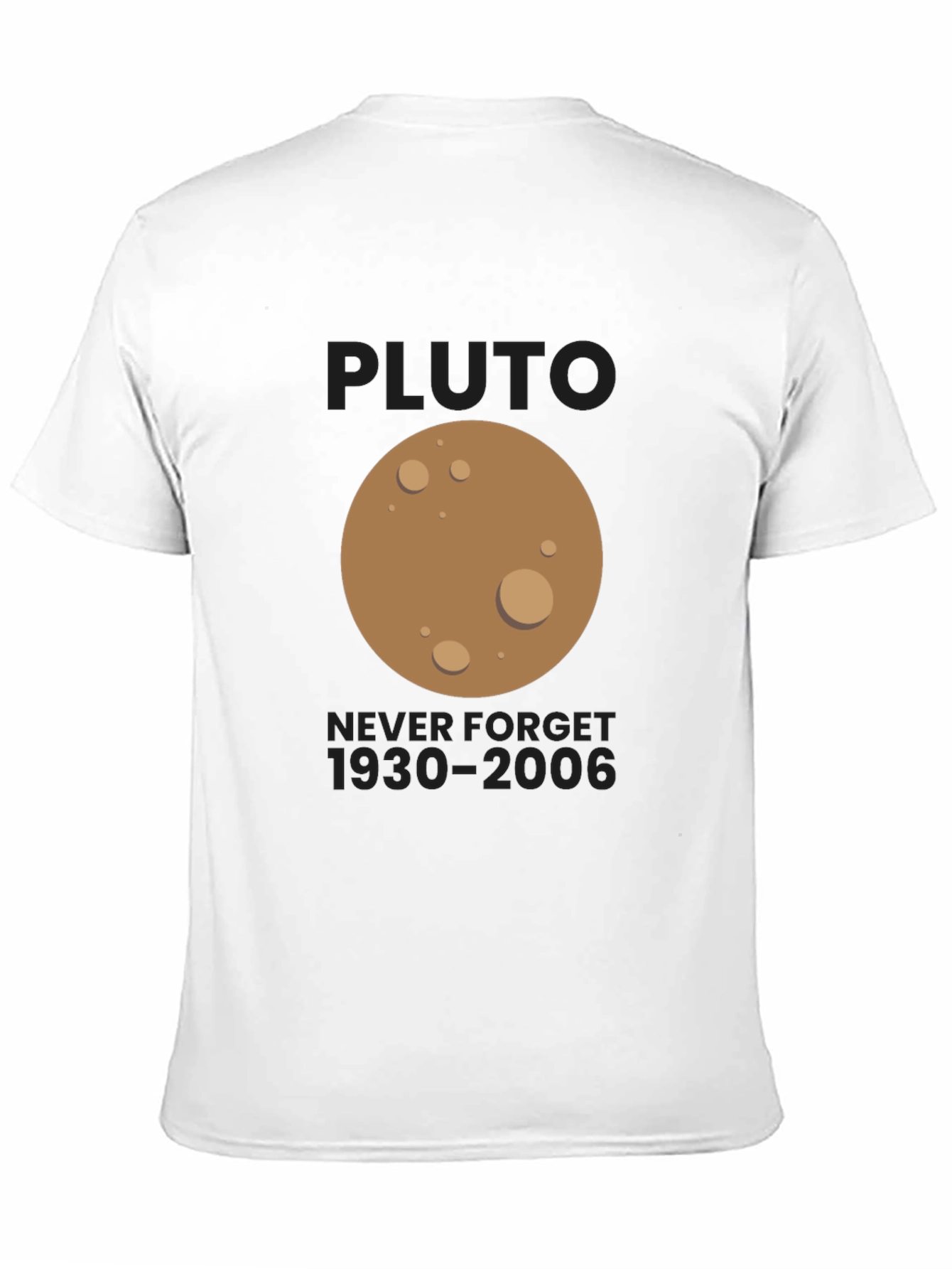 Pluto Never Forget T-Shirt