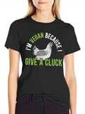 Vegan Chicken Cluck T-Shirt
