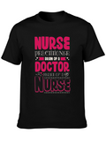 Nurse Practitioner Brain Doctor Heart Nurse T-Shirt