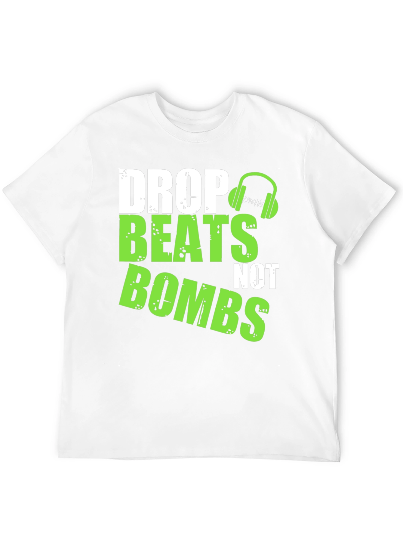 Drop Beats Not Bombs Graphic T-Shirt