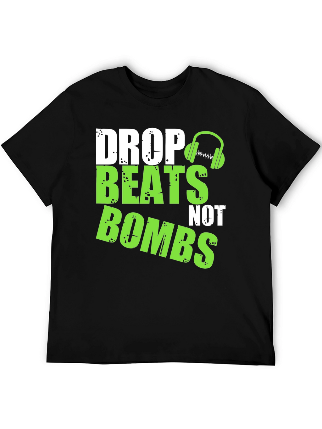 Drop Beats Not Bombs Graphic T-Shirt