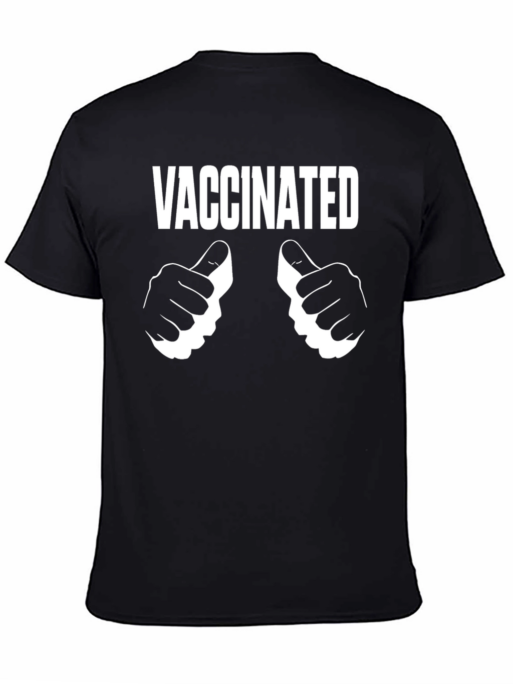 Vaccinated T-Shirt - Double Thumbs Up