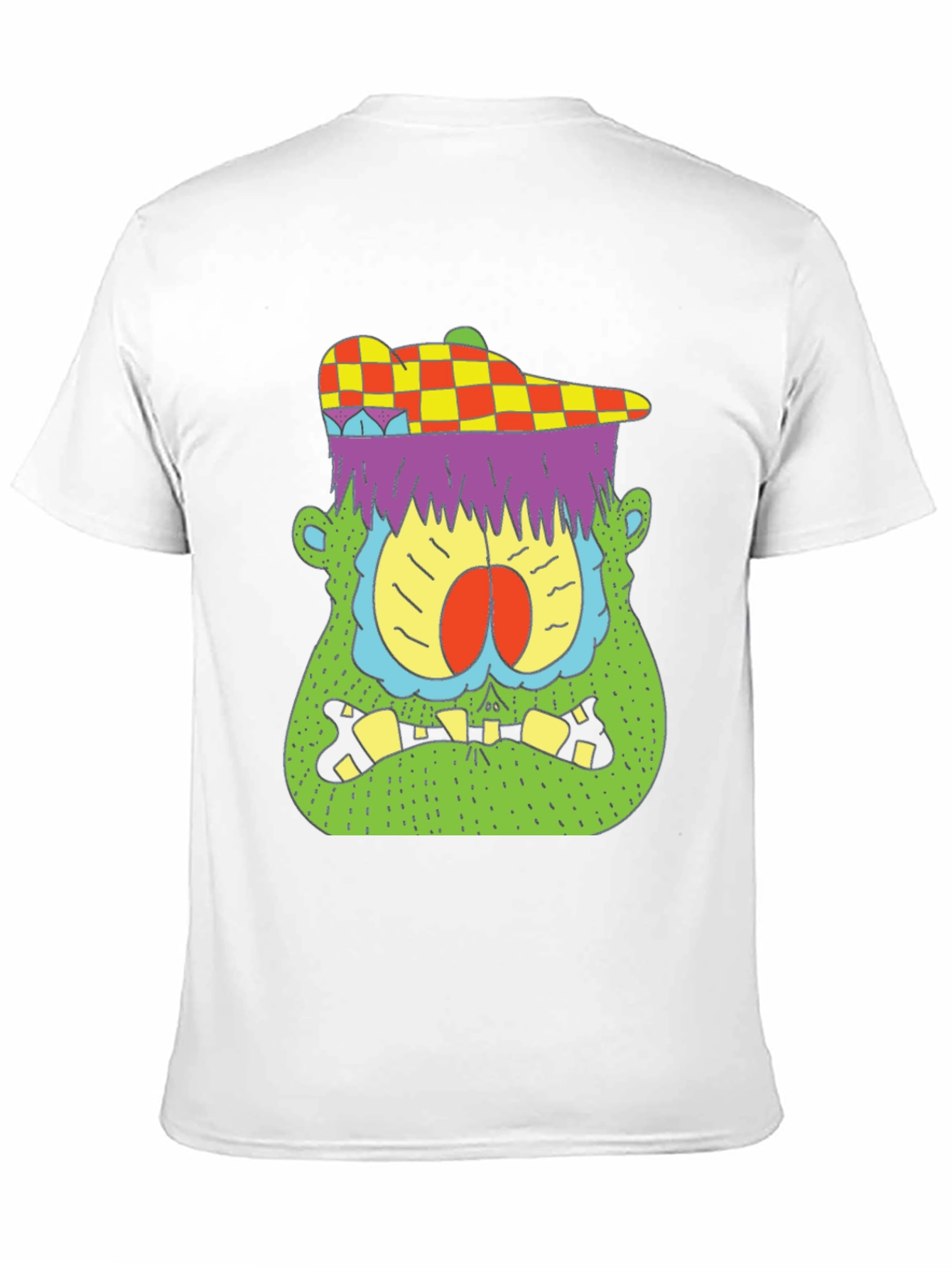 Funky Monster Graphic T-Shirt - Cool Cartoon Design
