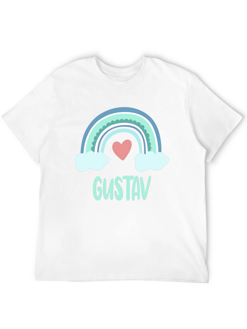 Rainbow Gustav T-Shirt: Personalized Fun