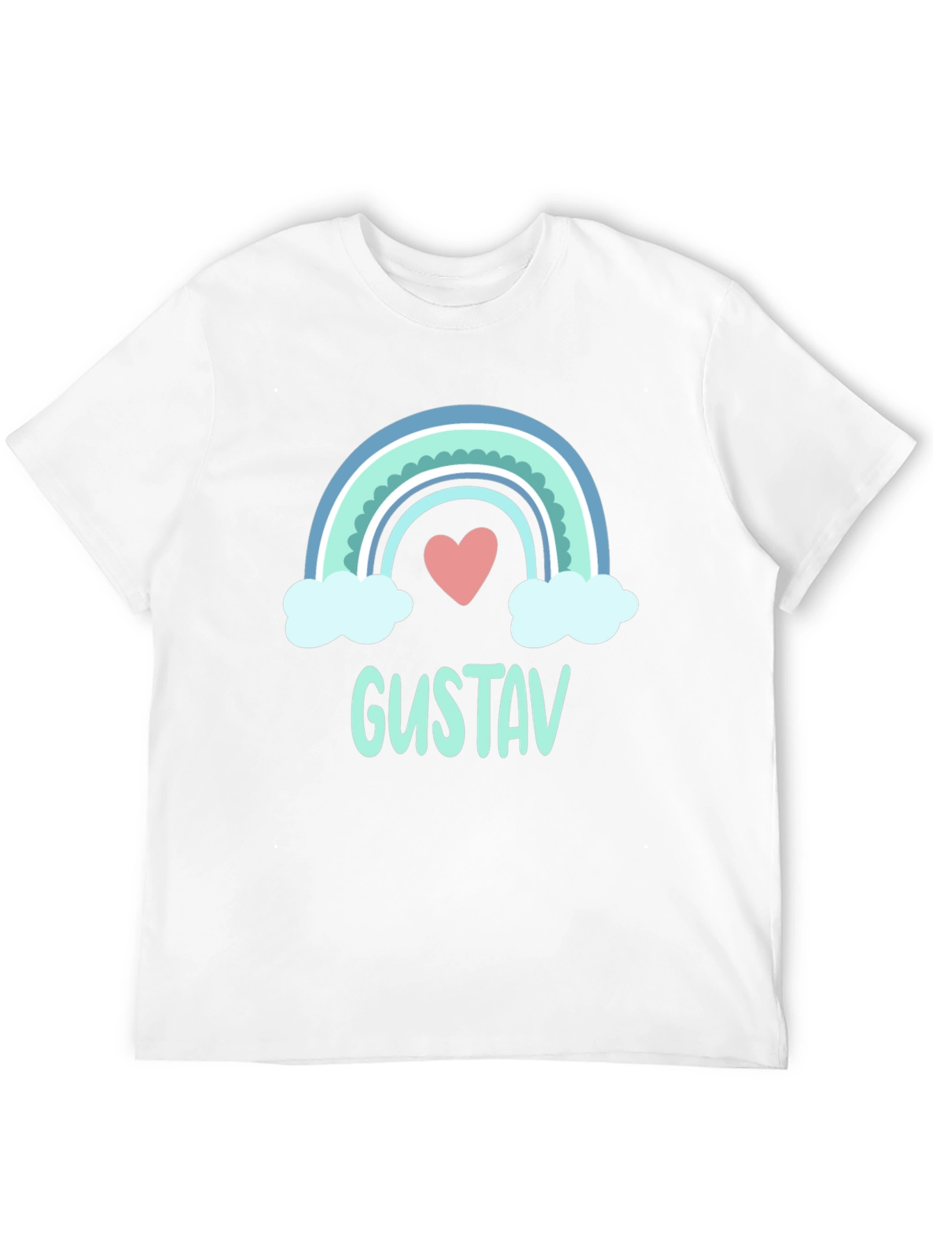 Rainbow Gustav T-Shirt: Personalized Fun