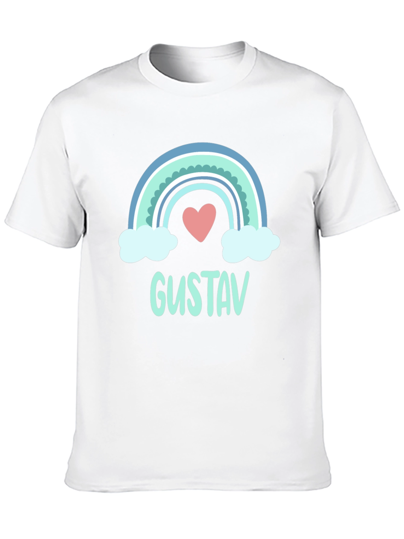 Rainbow Gustav T-Shirt: Personalized Fun