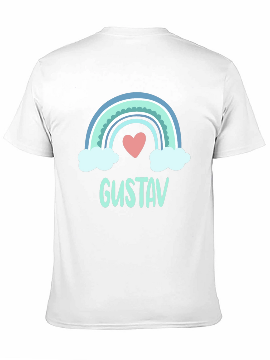 Rainbow Gustav T-Shirt: Personalized Fun