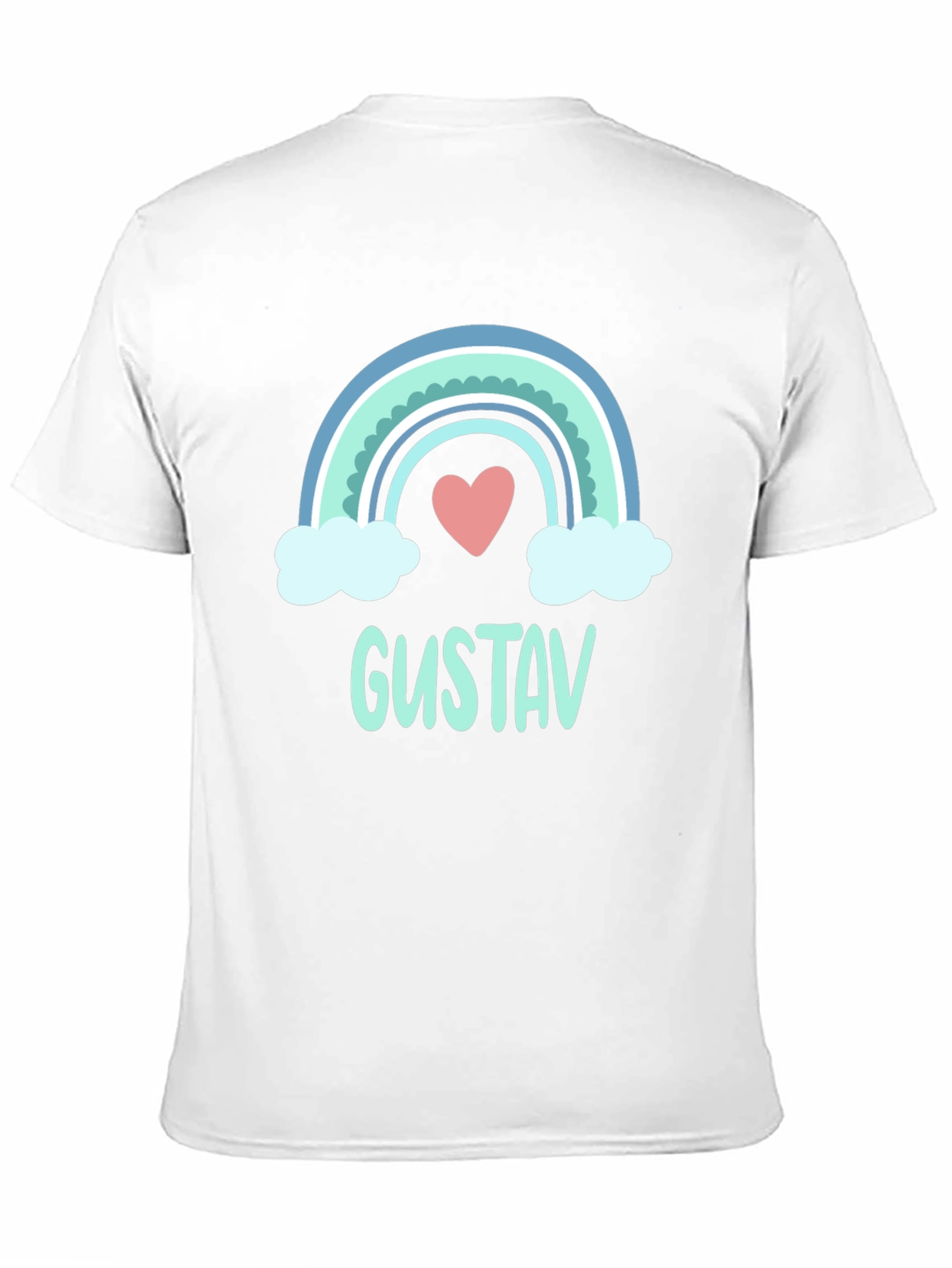 Rainbow Gustav T-Shirt: Personalized Fun