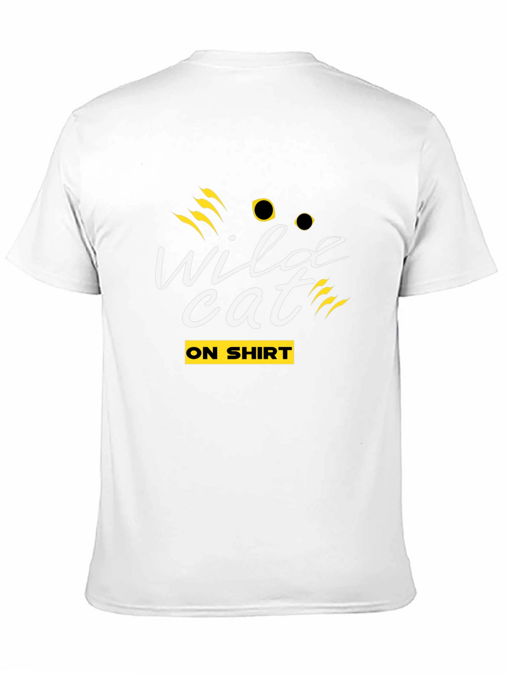 Wildcat Graphic Tee - Black Crew Neck T-Shirt