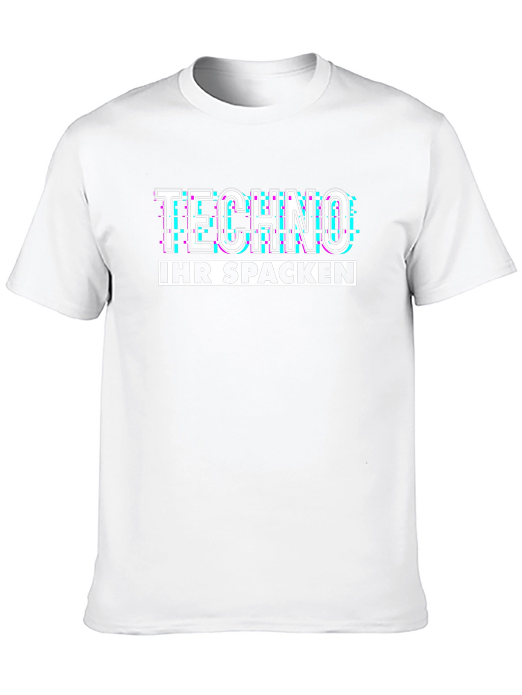 Techno Ihr Spacken Graphic T-Shirt