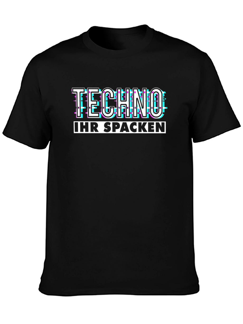 Techno Ihr Spacken Graphic T-Shirt